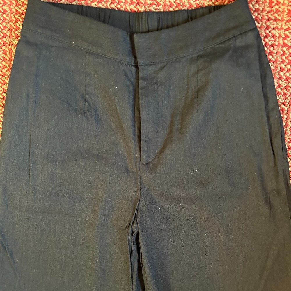 Gianni Bini Point Lucie Linen Wide Leg Pants